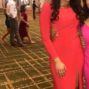 Longsleeve formal gown